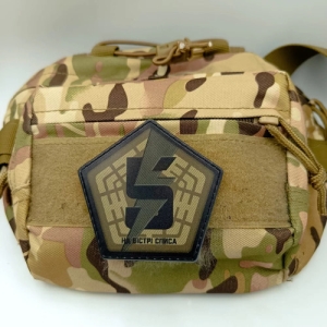 Шеврон ЗСУ 5-та окрема штурмова бригада На вістрі списа олива