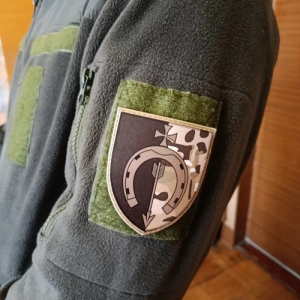 Шеврон ЗСУ 154 ОМБр 2025 рік мультикам