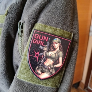 Шеврон Gun girl