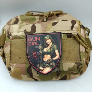 Шеврон Gun girl