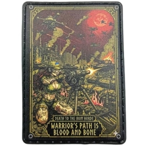 Шеврон Death to the iron horde