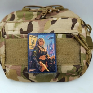 Шеврон Українка Незламні