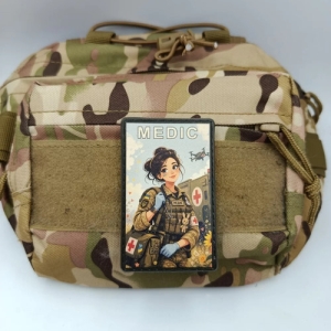 Шеврон Medic красуня