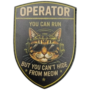 Шеврон You can run but you can`t hide
