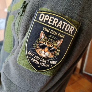 Шеврон You can run but you can`t hide