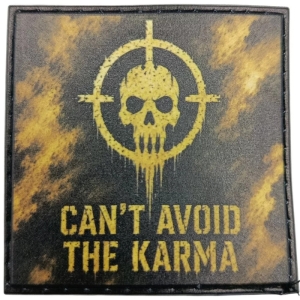 Шеврон Can`t avoid the karma #2