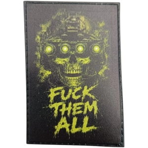 Шеврон Fuck them all Нічне бачення #2