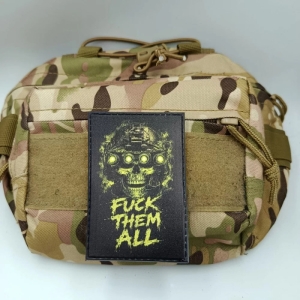 Шеврон Fuck them all Нічне бачення #2