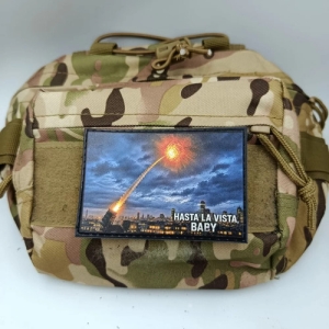Патч Hasta la vista, baby снаряд