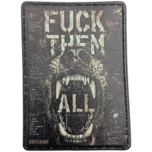 Шеврон Fuck them all паща