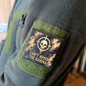 Шеврон Can`t avoid the karma #2