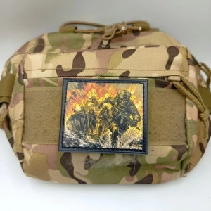 Шеврон Сквозь огонь