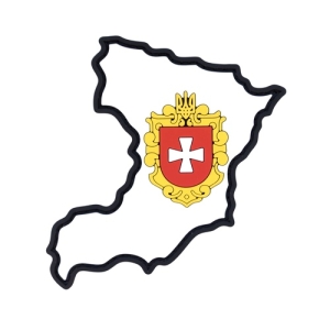 ПВХ патч (шеврон) "Ровенская область"