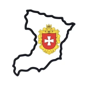 ПВХ патч (шеврон) "Рівенська область"