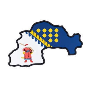 ПВХ патч (шеврон) "Дніпропетровська область"