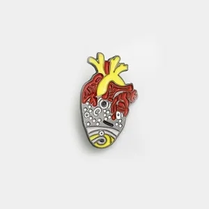 Значок анатомічне серце етно