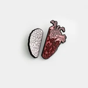 Значок Серце і мозок