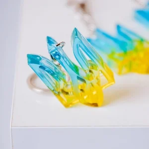 Брелок Patriot Тризуб України (жовто-блакитний)