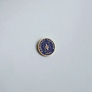 Значок Лого НААУ, 25 мм