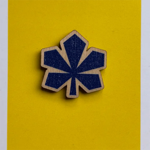 Значок Каштан блакитний