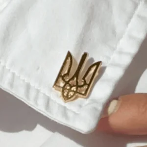 Значок Герб України, наскрізній