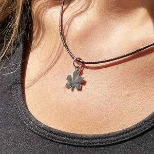 Кулон Каштан (колір під срібло)