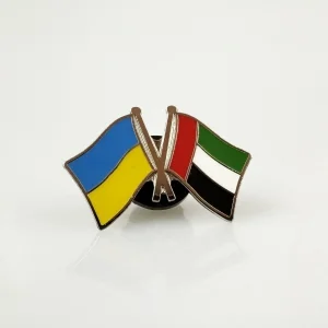 Значок Прапори Україна / ОАЕ