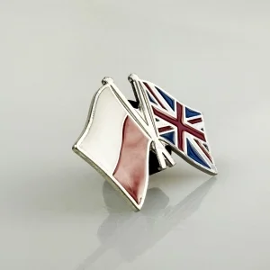 Значок прапор Польщі / Британії