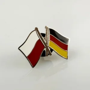 Значок прапор Польщі / Німечини