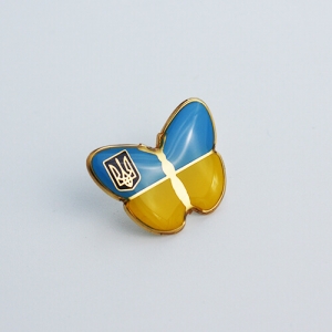 Значок Метелик з Гербом України