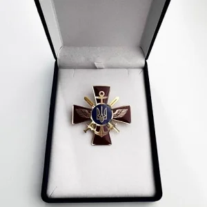 Набір Футляр + Кокарда Генеральний Штаб ЗС України