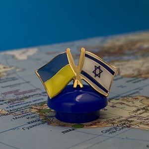 Набір значків/пінів Україна Ізраїль