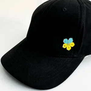 Значок кнопки на бейсболке No War