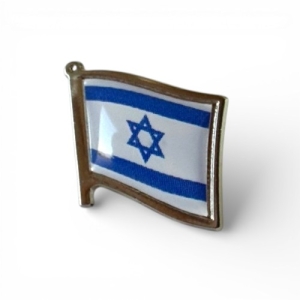 Значок прапор Ізраїль під срібло