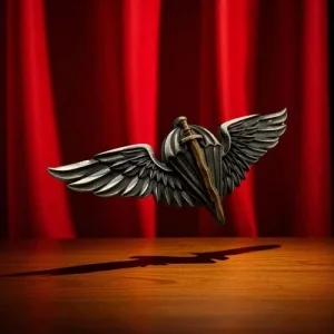 Почесний нагрудний знак Кваліфікаційна відзнака Десантно-штурмових військ Збройних Сил України