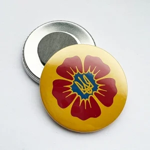 Магніт закатний Мак 56 мм