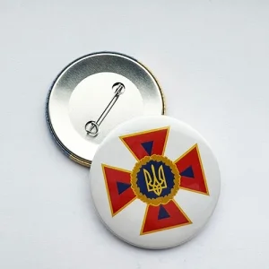 Значок закатный ДСНС 56 мм