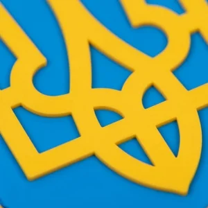 Патч/Шеврон Герб жовто-блакитний