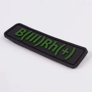 Патч/Шеврон Группа_крови 3+ чорный