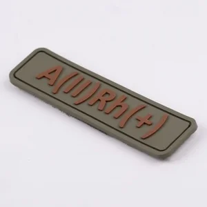 Патч/Шеврон Група крові 2+ хакі