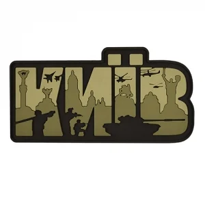 Патч/Шеврон Київ букви олива