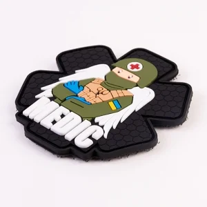 Патч/Шеврон Військовий Медик чорний