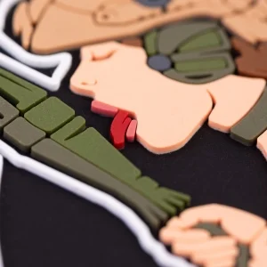 Патч/Шеврон Дівчина-піка (шатенка)