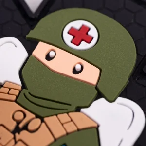 Патч/Шеврон Військовий Медик чорний