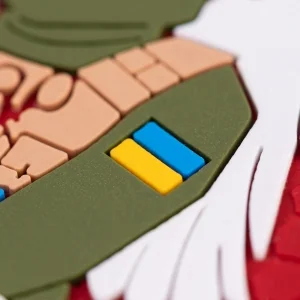 Патч/Шеврон Військовий Медик червоний