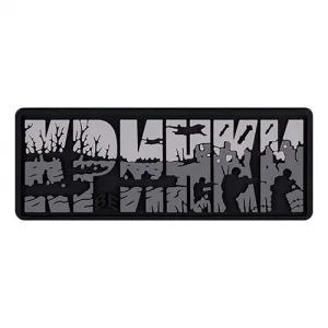 Патч/Шеврон Крынки серые