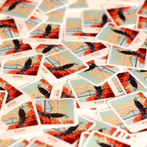 Стікер-палароїд "Київ. Володимир"