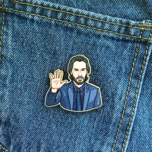 Значок Джон Вік - Баба-Яга