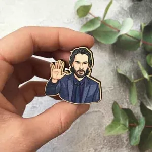 Значок Джон Вік - Баба-Яга