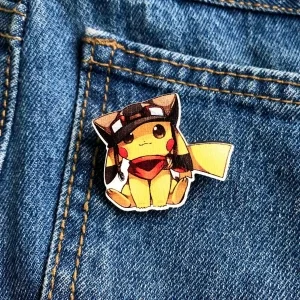 Значок Пикачу Пилот